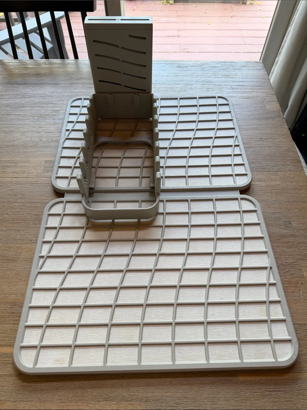 Dorai Home | Large Dish Pad + Dish Pad Rack Bundle